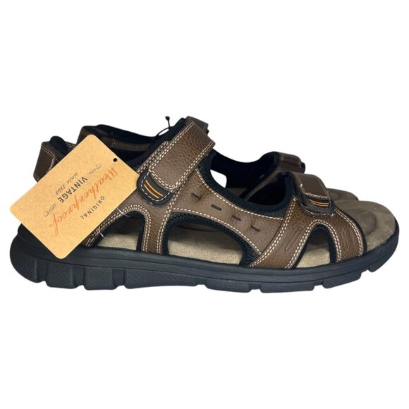 Men's Weatherproof Vintage Cameron sandals, size 13M - brown - NIB - Picture 4 of 9